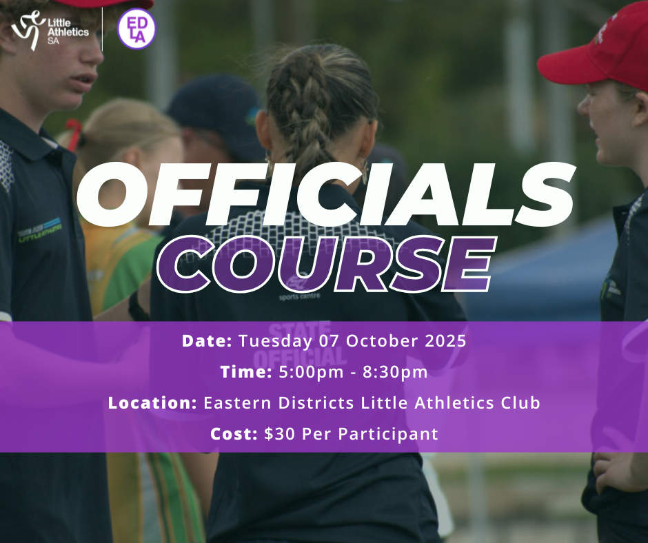 Upcoming Officiating Courses