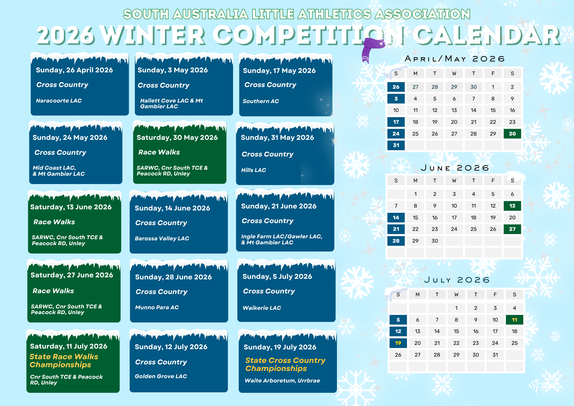 Winter Competitions